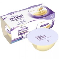 Nutricia Fortimel Creme Protein 1.6kcal/g, 500g (4x125g) - Vanilla - Συμπλήρωμα Διατροφής Κρέμας Πλούσιας σε Πρωτεΐνες, Βιταμίνες & Μέταλλα για την Υποστήριξη Κατά τη Διάρκεια Θεραπείας ή Αποκατάστασης με Γεύση Βανίλια