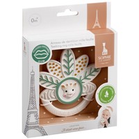 Sophie La Girafe Teething Ring Mille Feville 0m+, 1 Τεμάχιο, Κωδ 010501 - Δακτύλιος Οδοντοφυΐας από 100% Φυσικό Καουτσούκ για Ανακούφιση των Ούλων