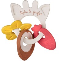 Sophie La Girafe Fragrance Ring 0m+, 1 Τεμάχιο, Κωδ 010505 - Δακτύλιος με Άρωμα Βανίλια Καρύδα & Φράουλα για Διέγερση της Οσφρητικής Ικανότητας