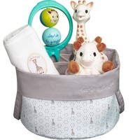 Sophie La Girafe Πακέτο New Baby Basket 0m+, 1 Τεμάχιο Κωδ S516359 - Καλαθάκι Γέννησης σε Συσκευασία Δώρου