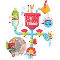 Sophie La Girafe Crazy Pipes 10m+ Κωδ S523425, 1 Τεμάχιο - Βρεφικό Παιχνίδι Μπάνιου με Υδραυλικούς Σωλήνες