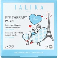 Talika Eye Therapy Patches 6 Ζεύγη, 1 Θήκη Μεταφοράς - Επαναχρησιμοποιούμενα Θεραπευτικά Επιθέματα Ματιών Κατά των Ρυτίδων, των Μαύρων Κύκλων & του Πρηξίματος