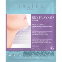 Talika Bio Enzymes Anti-Aging Neck Mask 12g - Ισχυρή Αντιγηραντική Μάσκα Λαιμού σε Βάση Νανοϊνών