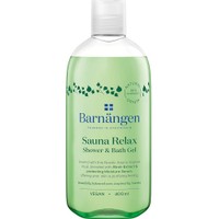 Barnangen Sauna Relax Shower & Bath Gel 400ml - Χαλαρωτικό Αφροντούς με Εκχυλίσματα Σημύδας & Ενυδατικό Ορό Προστασίας