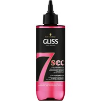 Schwarzkopf Gliss 7 sec Color Perfector 200ml - Μάσκα Μαλλιών Άμεσης Επανόρθωσης σε 7 Δευτερόλεπτα για Βαμμένα ή με Ανταύγειες Μαλλιά