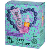 Natura Siberica Promo Anti-Ox Wild Blueberry Hyaluronic Acid Cream to Foam Face Cleanser 100ml & Coenzyme Q10 Renewing Face Serum 30ml - Κρεμώδης Αφρός Καθαρισμού Προσώπου για Λείο & Αναζωογονημένο Δέρμα & Ενυδατικός Ορός Προσώπου Ανανέωσης για Όλους τους Τύπους Επιδερμίδας