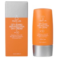 Youth Lab City Guard Anti-Pollution Day Cream Spf50, 40ml - Λεπτόρρευστη Κρέμα Ημέρας Υψηλής Αντηλιακής Προστασία για Πρόωρη Γήρανση