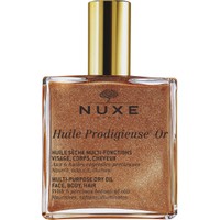Nuxe Huile Prodigieuse OR Dry Oil 50ml - Ξηρό Λάδι Ενυδάτωσης & Λάμψης για Πρόσωπο - Σώμα - Μαλλιά με Χρυσαφένια Λάμψη