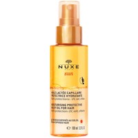 Nuxe Sun Moisturising Protective Milky Oil for Hair 100ml - Διφασικό Mist Μαλλιών για Προστασία από την Υπεριώδη Ακτινοβολία, το Αλάτι & το Χλώριο