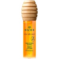 Nuxe Reve de Miel Honey Lip Care Oil 10ml - Ενυδατικό Λάδι Χειλιών που Προσφέρει Λάμψη