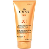 Nuxe Sun Face & Body High Protection Melting Lotion Spf50 150ml - Αντηλιακό Γαλάκτωμα Υψηλής Προστασίας για Πρόσωπο & Σώμα με Υάκινθο & Ηλίανθο