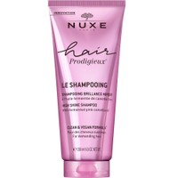 Nuxe Hair Prodigieux High Shine Shampoo 200ml - Απαλό Αρωματικό Σαμπουάν με Εκχύλισμα Ροζ Καμέλιας για Θρέψη & Λάμψη