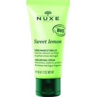 Nuxe Sweet Lemon Hand & Nail Cream 50ml - Ενυδατική - Προστατευτική Κρέμα Χεριών & Νυχιών