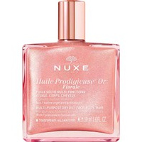 Nuxe Huile Prodigieuse Or Florale Multi-Purpose Dry Oil 50ml - Ιριδίζον Ξηρό Λάδι για Πρόσωπο, Σώμα & Μαλλιά για Όλους τους Τύπους Επιδερμίδας