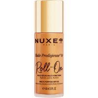 Nuxe Huile Prodigieuse OR Roll-On Multi-Purpose Dry Oil 60ml - Ιριδίζον Ξηρό Λάδι για Πρόσωπο, Σώμα & Μαλλιά σε Μορφή Roll On