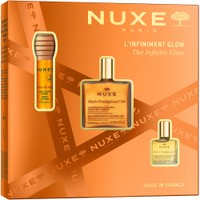 Nuxe Promo Nuxe Huile Prodigieuse OR Dry Oil 50ml & Reve de Miel Honey Lip Care Oil 10ml & Huile Prodigieuse 10ml - Ξηρό Λάδι Ενυδάτωσης & Λάμψης για Πρόσωπο - Σώμα - Μαλλιά με Χρυσαφένια Λάμψη & Ενυδατικό Λάδι Χειλιών που Προσφέρει Λάμψη &  Ξηρό Λάδι Ενυδάτωσης & Λάμψης για Πρόσωπο, Σώμα & Μαλλιά με 7 Πολύτιμα Φυτικά Έλαια