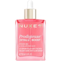 Nuxe Prodigieuse [Hyalu] Boost The Anti-Dark Spot Glow Serum 30ml - Ορός Λάμψης κατά των Κηλίδων που Ομοιομορφοποιεί, Χαρίζει Φωτεινότητα & Γεμίζει το Πρόσωπο