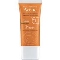Avene B-Protect Spf50+, 30ml - Αντηλιακή Κρέμα Προσώπου Λαιμού Πολύ Υψηλής Προστασίας, με Διακριτικό Χρώμα για Όμορφο Δέρμα