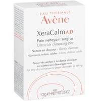 Avene XeraCalm A.D Pain Nettoyant Surgras 100g - Υπερλιπαντική Στερεά Πλάκα Καθαρισμού για Πολύ Ξηρό Δέρμα με Τάση Ατοπίας ή Κνησμού