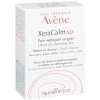 Avene XeraCalm A.D Pain Nettoyant Surgras, 100gr - Υπερλιπαντική Στερεά Πλάκα Καθαρισμού, Πολύ Ξηρό Δέρμα με Τάση Ατοπίας ή Κνησμού
