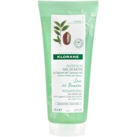 Klorane Nutrition Shower Gel with Organic Cupuacu Butter & Bamboo Sap 200ml - Απαλό Αφρόλουτρο με Άρωμα από Χυμό Μπαμπού