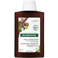 Klorane Quinine & Edelweiss Shampoo Strengthening - Thinning Hair 200ml - Σαμπουάν Ενδυνάμωσης με Κινίνη & Εντελβάις, Κατά της Τριχόπτωσης