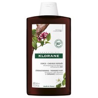 Klorane Quinine & Edelweiss Shampoo Strengthening - Thinning Hair 400ml - Σαμπουάν Ενδυνάμωσης με Κινίνη & Εντελβάις, Κατά της Τριχόπτωσης
