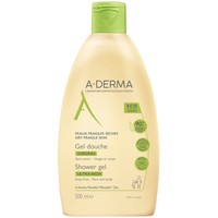 A-Derma Ultra Rich Shower Gel for Dry & Fragile Skin 500ml - Πλούσιο Gel Καθαρισμού Προσώπου & Σώματος για Ξηρή & Ευαίσθητη Επιδερμίδα