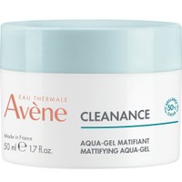 Avene Cleanance Mattifying Aqua Gel 50ml - Ενυδατική Κρέμα-Gel που Καταπραΰνει & Χαρίζει Ματ Όψη σε Μεικτό, Λιπαρό με Ακμή ή με Ατέλειες Δέρμα