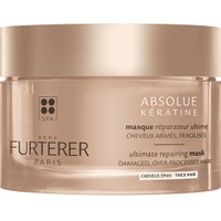 Rene Furterer Absolue Keratine Ultimate Repairing Mask for Thick Hair 200ml - Μάσκα Μαλλιών Απόλυτης Επανόρθωσης & Αναδόμησης για Χονδρή Τρίχα