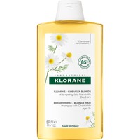 Klorane Chamomile Shampoo 400ml - Σαμπουάν με Χαμομήλι για Ξανθά ή με Ανταύγειες Μαλλιά 