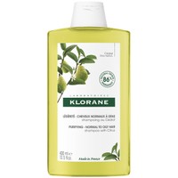 Klorane Citrus Shampoo Normal to Oily Hair 400ml - Σαμπουάν με Κίτρο για Κανονικά ή Λιπαρά Μαλλιά