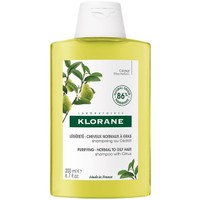 Klorane Citrus Shampoo Normal to Oily Hair 200ml - Σαμπουάν με Κίτρο για Κανονικά ή Λιπαρά Μαλλιά