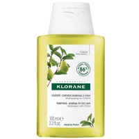 Klorane Citrus Shampoo Normal to Oily Hair Travel Size 100ml - Σαμπουάν με Κίτρο για Κανονικά ή Λιπαρά Μαλλιά