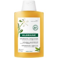 Klorane Nutri-Repair for Sun Exposed Hair 200ml - Σαμπουάν Θρέψης - Επανόρθωσης με Βιολογικό Tamanu & Monoi