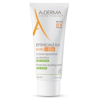 A-Derma Epitheliale A.H Ultra Spf50+ Protective & Repairing Cream 100ml - Προστατευτική Επανορθωτική Πολύ Υψηλής Αντηλιακής Προστασίας