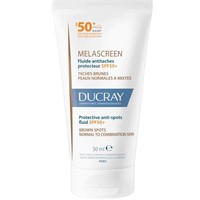 Ducray Melascreen Anti-Spot Fluid Spf50+, 50ml - Αντηλιακή Λεπτόρευστη Κρέμα Πολύ Υψηλής Προστασίας για Κανονικό - Μικτό Δέρμα Κατά των Κηλίδων