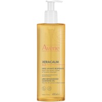 Avene Xeracalm A.D Huile Lavante Relipidante 400ml - Λάδι Καθαρισμού Επαναλιπίδωσης για το Πολύ Ξηρό Δέρμα με Τάση Ατοπίας, Νεογέννητα, Παιδιά & Ενήλικες με Αντλία