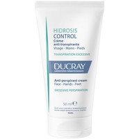 Ducray Hidrosis Control Anti-Perspirant Cream 50ml - Αντιιδρωτική & Αποσμητική Κρέμα για Πρόσωπο, Χέρια & Πόδια