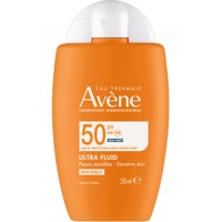 Avene Ultra Fluid Spf50 Invisible 50ml - Αντηλιακή Κρέμα Προσώπου Πολύ Υψηλής Προστασίας για το Ευαίσθητο Δέρμα