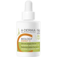 A-Derma Biology Energy C Radiance Boost Serum 30ml - Ορός Προσώπου Ενίσχυσης Λάμψης