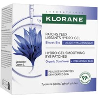 Klorane Cornflower Hydro-Gel Smoothing Eye Patches 14 Τεμάχια (7 Ζευγάρια) - Επιθέματα Ματιών για Μαύρους Κύκλους & Σακούλες με Βιολογική Κυανή Κενταύρια