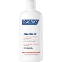 Ducray Anaphase Anti-Hair Loss & Hair Growth Shampoo 400ml - Σαμπουάν Ανάπτυξης Μαλλιών Κατά της Αντιδραστικής Τριχόπτωσης