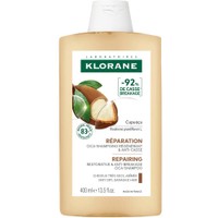 Klorane Repairing, Restorative & Anti Brekage Cica Shampoo 400ml - Αναζωογονητικό Σαμπουάν Καθημερινής Χρήσης Κατά του Σπασίματος της Τρίχας με Εκχύλισμα Κουπουασού για Ξηρά & Κατεστραμμένα Μαλλιά