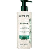 Rene Furterer Triphasic Anti-Hair Loss Longevity Shampoo 500ml - Σαμπουάν Κατά της Τριχόπτωσης με Τζίνσενγκ & Ίριδα