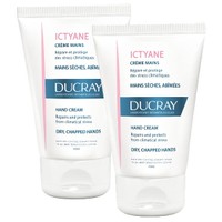 Ducray Πακέτο Προσφοράς Ictyane Creme Emolliente Hydratante 2x50ml σε Ειδική Τιμή - Κρέμα για Ξηρά & Αφυδατωμένα Δέρματα