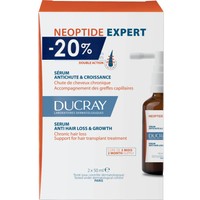Ducray Neoptide Expert Double Action Anti-Hair Loss Serum 2x50ml σε Ειδική Τιμή - Ορός με Δράση Κατά της Τριχόπτωσης που Προάγει την Ανάπτυξη των Μαλλιών