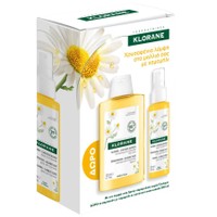 Klorane Promo Birghtening Spray with Chamomile 100ml & Δώρο Shampoo with Chamomile 200ml - Σπρέι & Σαμπουάν με Χαμομήλι για Λαμπερά Ξανθά ή με Ανταύγειες Μαλλιά