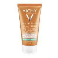 Vichy Capital Soleil BB Emulsion Spf50 Tinted 50ml - Αντηλιακή Κρέμα Προσώπου Υψηλής Προστασίας, Με Χρώμα & Ματ Αποτέλεσμα