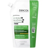 Vichy Dercos Anti-Dandruff Dermatological Shampoo for Dry Hair Refill 500ml - Σαμπουάν για την Καταπολέμηση της Ξηρής Πυτιρίδας